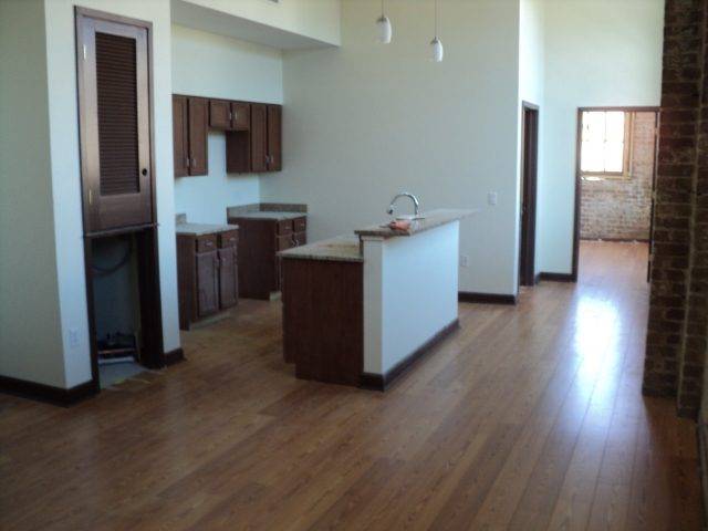 Finished loft kitchen