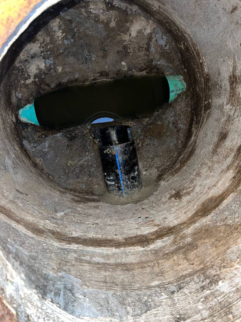 Manhole & main line